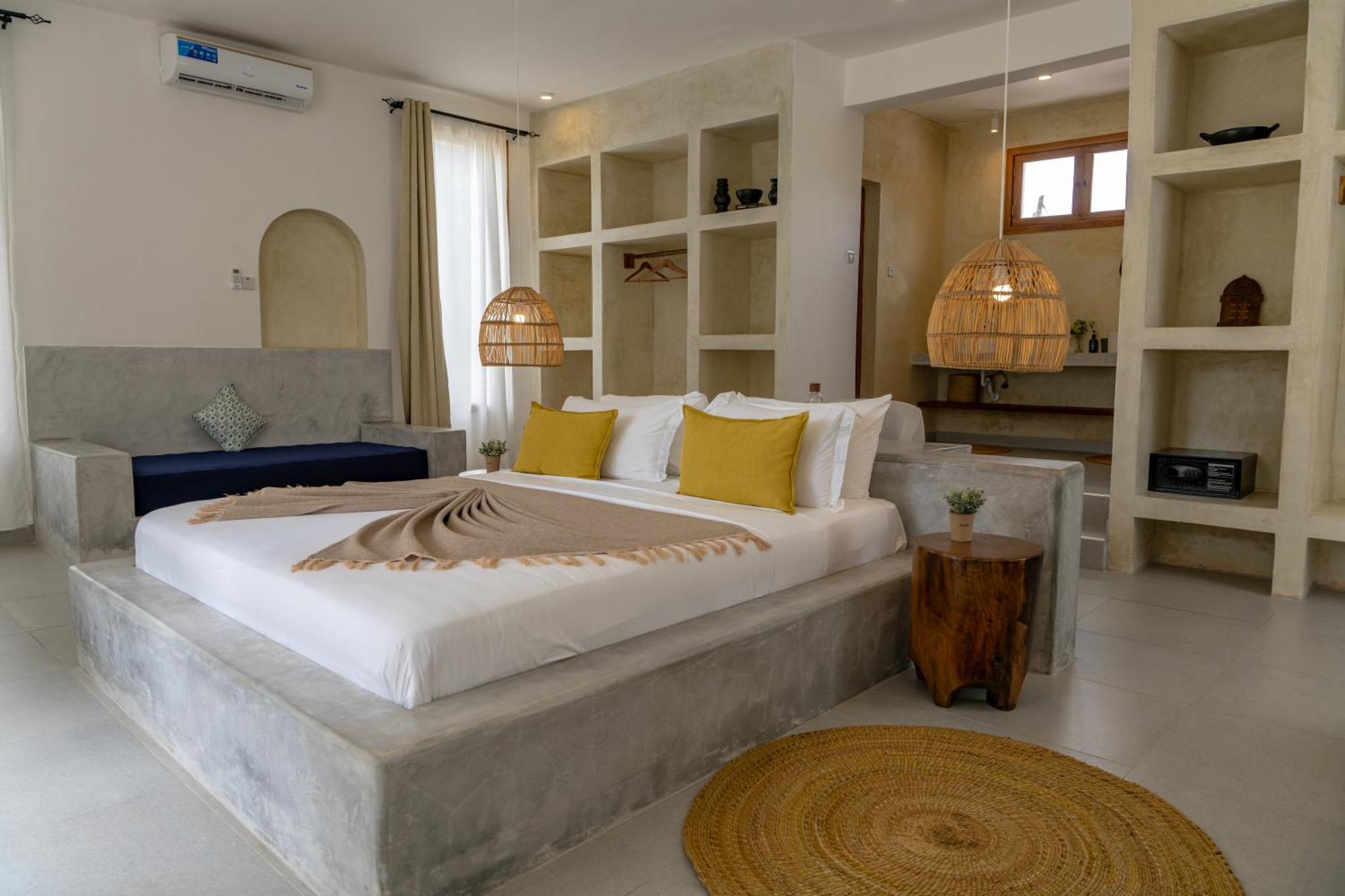 Mnana Beach Bungalows Pingwe Extérieur photo